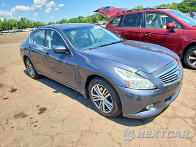 Czwarte zdjęcie samochodu z boku: 2011 INFINITI G25 SEDAN X VIN:JN1DV6AR9BM650088 - miniatura