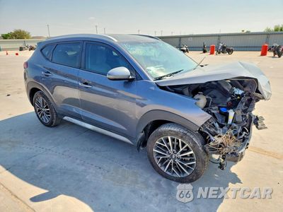 Czwarte zdjęcie samochodu z boku: 2021 HYUNDAI TUCSON SEL VIN:KM8J33AL9MU402244 - miniatura