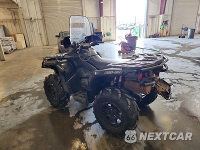 Trzecie zdjęcie samochodu z tyłu: 2018 CAN AM OUTLANDER ATV VIN:3JBLKAX44JJ000642 - miniatura