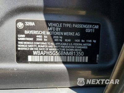Zdjęcie 12 z 12 samochodu: 2011 BMW 328I VIN:WBAPH5G56BNM81350 - miniatura