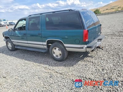 Drugie zdjęcie samochodu z przodu: 1997 CHEVROLET SUBURBAN K1500 VIN:3GNFK16R8VG117402 - miniatura