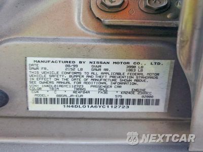 Zdjęcie 12 z 12 samochodu: 2004 NISSAN ALTIMA GXE VIN:1N4DL01A6YC112723 - miniatura