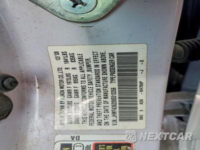 Zdjęcie 12 z 12 samochodu: 2009 HONDA CIVIC HYBRID VIN:JHMFA36209S013266 - miniatura