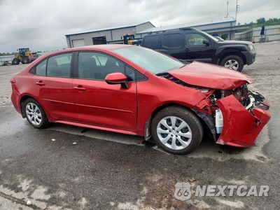 Czwarte zdjęcie samochodu z boku: 2021 TOYOTA COROLLA LE VIN:5YFEPMAE5MP195124 - miniatura