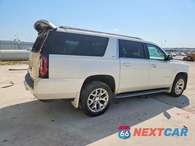 Trzecie zdjęcie samochodu z tyłu: 2015 GMC YUKON XL K1500 SLT VIN:1GKS2HKC2FR699486 - miniatura