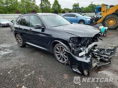 Czwarte zdjęcie samochodu z boku: 2022 BMW X3 M40I VIN:5UX83DP05N9K19111 - miniatura