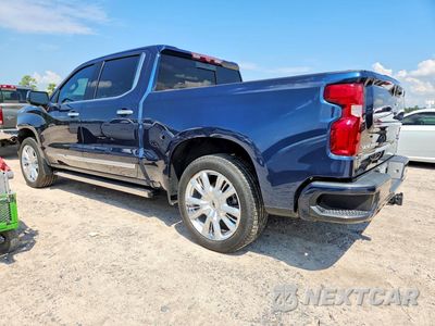 Drugie zdjęcie samochodu z przodu: 2022 CHEVROLET SILVERADO K1500 HIGH COUNTRY VIN:3GCUDJEL4NG578510 - miniatura