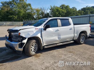 2021 CHEVROLET SILVERADO K1500 LT 1GCUYDED7MZ177241 - główne zdjęcie licytacji z USA - miniatura