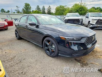 Czwarte zdjęcie samochodu z boku: 2025 HONDA ACCORD HYBRID SPORT-L VIN:1HGCY2F7XSA077558 - miniatura