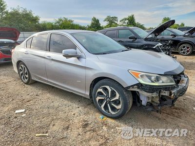 Czwarte zdjęcie samochodu z boku: 2017 HONDA ACCORD EXL VIN:1HGCR2F85HA137518 - miniatura