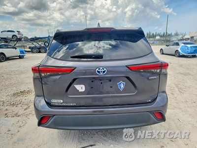 Zdjęcie 6 z 13 samochodu: 2021 TOYOTA HIGHLANDER HYBRID LE VIN:5TDBBRCH0MS021751 - miniatura