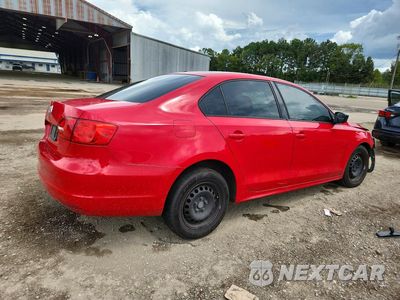 Trzecie zdjęcie samochodu z tyłu: 2013 VOLKSWAGEN JETTA BASE VIN:3VW2K7AJ1DM293796 - miniatura