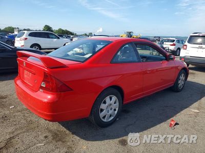 Trzecie zdjęcie samochodu z tyłu: 2002 HONDA CIVIC EX VIN:1HGEM21982L091797 - miniatura