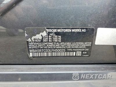 Zdjęcie 13 z 13 samochodu: 2020 BMW 330XI VIN:WBA5R7C03LFH50025 - miniatura