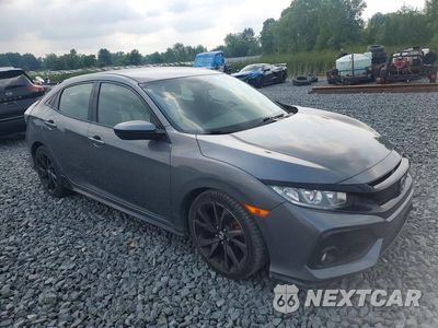 Czwarte zdjęcie samochodu z boku: 2018 HONDA CIVIC SPORT VIN:SHHFK7H40JU204772 - miniatura