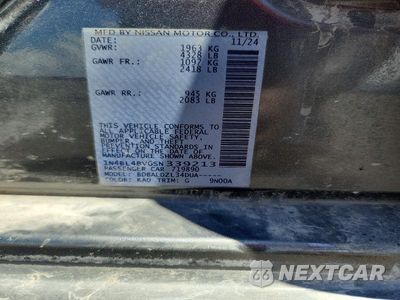 Zdjęcie 12 z 12 samochodu: 2025 NISSAN ALTIMA S VIN:1N4BL4BV6SN339213 - miniatura
