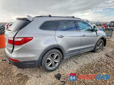 Trzecie zdjęcie samochodu z tyłu: 2014 HYUNDAI SANTA FE GLS VIN:KM8SNDHF9EU061711 - miniatura