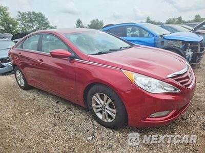Czwarte zdjęcie samochodu z boku: 2013 HYUNDAI SONATA GLS VIN:5NPEB4AC9DH764678 - miniatura