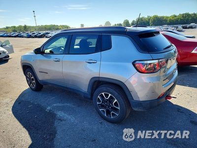 Drugie zdjęcie samochodu z przodu: 2020 JEEP COMPASS TRAILHAWK VIN:3C4NJDDBXLT119087 - miniatura