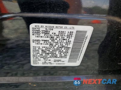 Zdjęcie 13 z 13 samochodu: 2009 NISSAN ROGUE S VIN:JN8AS58V29W449836 - miniatura