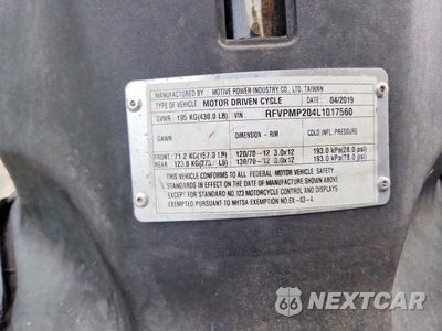 Zdjęcie 9 z 9 samochodu: 2020 GENUINE SCOOTER CO. ROUGHHOUSE 50 VIN:RFVPMP204L1017560 - miniatura