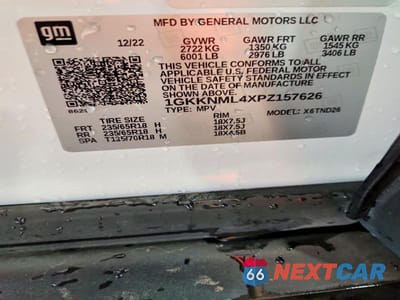 Zdjęcie 13 z 13 samochodu: 2023 GMC ACADIA SLT VIN:1GKKNML4XPZ157626 - miniatura