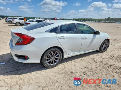 Trzecie zdjęcie samochodu z tyłu: 2021 HONDA CIVIC EX VIN:19XFC1F37ME012149 - miniatura