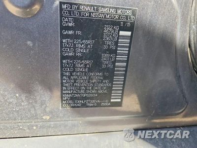 Zdjęcie 12 z 12 samochodu: 2016 NISSAN ROGUE S VIN:KNMAT2MV7GP626014 - miniatura