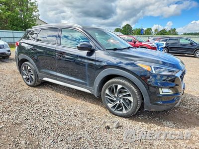 Czwarte zdjęcie samochodu z boku: 2020 HYUNDAI TUCSON SPORT VIN:KM8J3CAL6LU102837 - miniatura