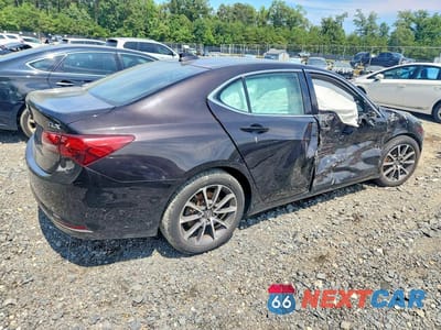 Trzecie zdjęcie samochodu z tyłu: 2015 ACURA TLX VIN:19UUB2F36FA018404 - miniatura