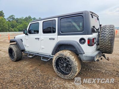 Drugie zdjęcie samochodu z przodu: 2019 JEEP WRANGLER UNLIMITED SPORT VIN:1C4HJXDN8KW689509 - miniatura