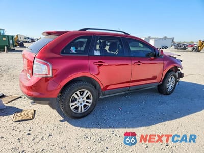 Trzecie zdjęcie samochodu z tyłu: 2008 FORD EDGE SEL VIN:2FMDK48C88BA16020 - miniatura