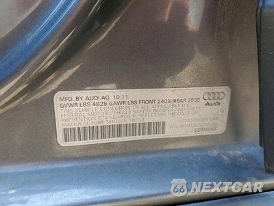 Zdjęcie 12 z 12 samochodu: 2012 AUDI A4 PREMIUM PLUS VIN:WAUHFAFL8CN010756 - miniatura