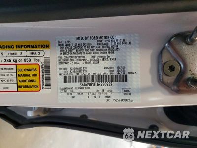 Zdjęcie 13 z 13 samochodu: 2016 FORD FUSION SE PHEV VIN:3FA6P0PU1GR280932 - miniatura