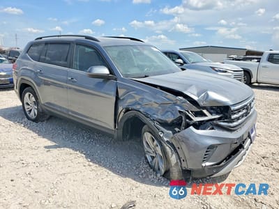 Czwarte zdjęcie samochodu z boku: 2022 VOLKSWAGEN ATLAS SE VIN:1V2KR2CAXNC545920 - miniatura