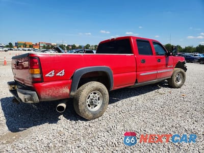 Trzecie zdjęcie samochodu z tyłu: 2006 GMC SIERRA K2500 HEAVY DUTY VIN:1GTHK23246F135994 - miniatura