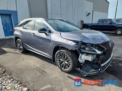 Czwarte zdjęcie samochodu z boku: 2022 LEXUS RX 350 F SPORT VIN:2T2YZMDA9NC345068 - miniatura