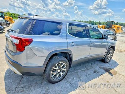 Trzecie zdjęcie samochodu z tyłu: 2020 GMC ACADIA SLE VIN:1GKKNKLA5LZ205358 - miniatura