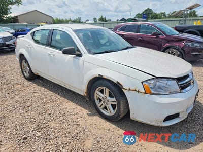 Czwarte zdjęcie samochodu z boku: 2014 DODGE AVENGER SE VIN:1C3CDZAG8EN224469 - miniatura