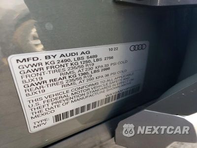 Zdjęcie 12 z 12 samochodu: 2023 AUDI Q5 PREMIUM 45 VIN:WA1GAAFY0P2055202 - miniatura