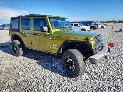 Czwarte zdjęcie samochodu z boku: 2007 JEEP WRANGLER X VIN:1J4GA39107L203336 - miniatura