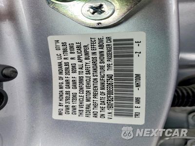 Zdjęcie 13 z 13 samochodu: 2014 HONDA CIVIC EX VIN:19XFB2F88EE067540 - miniatura