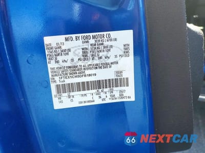 Zdjęcie 10 z 10 samochodu: 2013 FORD F150 SUPER CAB VIN:1FTEX1CM5DFB18019 - miniatura
