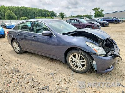 Czwarte zdjęcie samochodu z boku: 2010 INFINITI G37 SEDAN X VIN:JN1CV6AR0AM461159 - miniatura