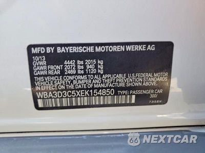 Zdjęcie 12 z 12 samochodu: 2014 BMW 328 D VIN:WBA3D3C5XEK154850 - miniatura
