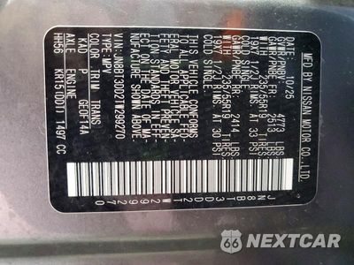Zdjęcie 13 z 13 samochodu: 2026 NISSAN ROGUE PLATINUM VIN:JN8BT3DD2TW299270 - miniatura