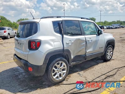 Trzecie zdjęcie samochodu z tyłu: 2015 JEEP RENEGADE LATITUDE VIN:ZACCJBBT1FPB25976 - miniatura