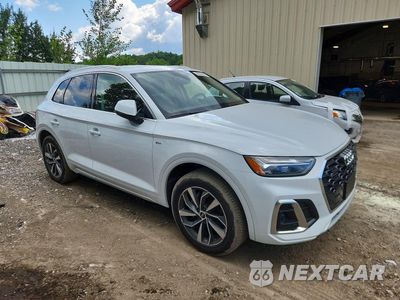 Czwarte zdjęcie samochodu z boku: 2022 AUDI Q5 PREMIUM PLUS 45 VIN:WA1EAAFY7N2082353 - miniatura