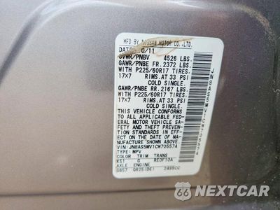 Zdjęcie 14 z 14 samochodu: 2012 NISSAN ROGUE S VIN:JN8AS5MV1CW705574 - miniatura