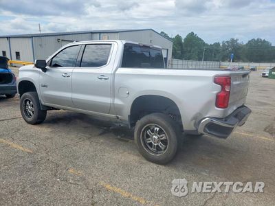 Drugie zdjęcie samochodu z przodu: 2021 CHEVROLET SILVERADO K1500 LTZ VIN:3GCUYGED8MG234029 - miniatura